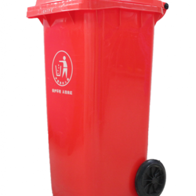 塑料垃圾桶，环卫120L户外可分类/户外全新料垃圾桶质量保障