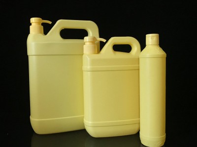 河北洗洁精桶厂家 1.5L洗涤灵瓶 黄色洗洁精桶 洗洁精塑料壶