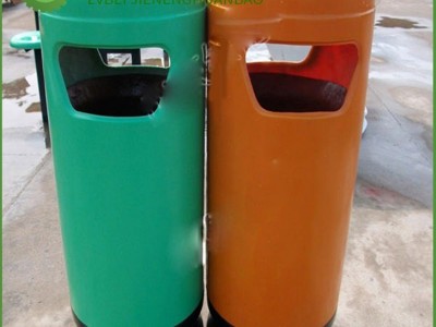 绿倍玻璃钢户外果皮箱   厂家玻璃钢垃圾桶  垃圾桶材质