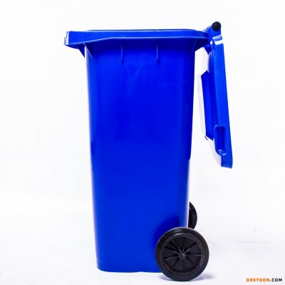 垃圾桶  赛普120L加厚户外塑料垃圾桶   重庆生产厂家