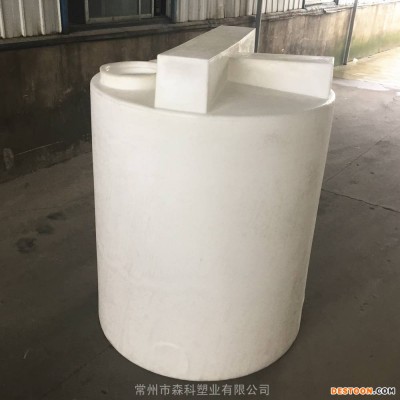 山东2吨加药箱2000L洗洁精搅拌桶净水药剂搅拌罐2立方pacpam溶药箱