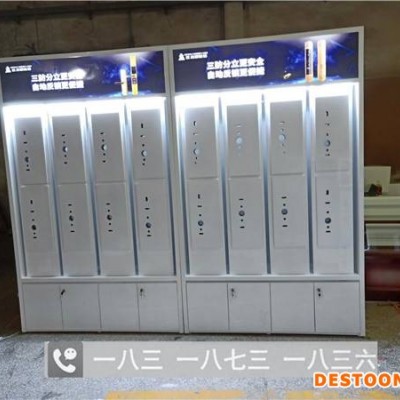 临汾烤漆超人指纹锁展示柜凯迪仕智能指纹锁展柜陈列柜指纹锁靠墙高柜