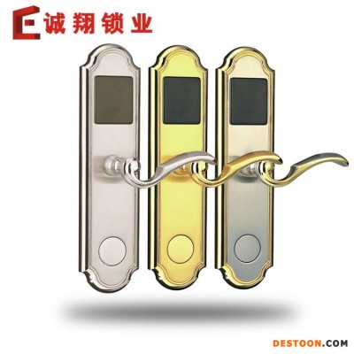 一卡通学校智能门锁通通锁IC卡锁工厂8080深圳智能门锁招代理深圳诚翔锁业招商 远程APP蓝牙民宿锁 租房公寓密码锁