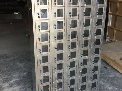 理顿LD-GZ080不锈钢密码锁智能手机柜