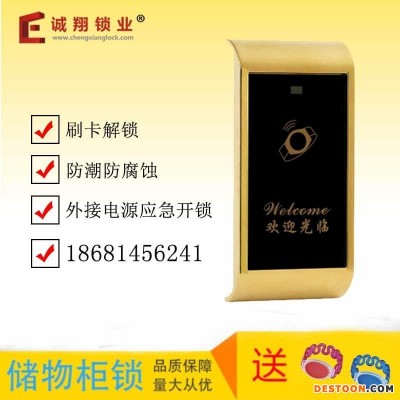 深圳诚翔锁业招商 EM9012青古浴室桑拿锁 公寓酒店桑拿智能锁公寓门锁定制一件贴牌 全自动家用智能锁指纹锁密码锁电子锁
