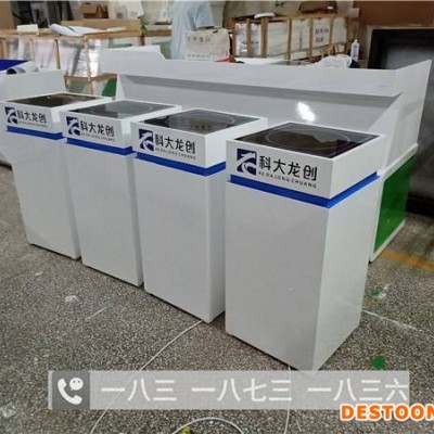 聊城有好太太智能锁展示柜装修方案鹿客指纹锁架子云智能门锁展示台圆形