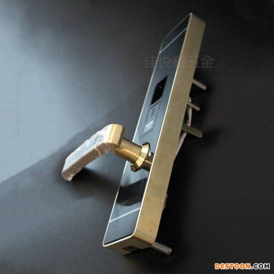 加厚不锈钢指纹密码锁佳悦鑫J6800J指纹锁坚固耐用工程安装价格优惠
