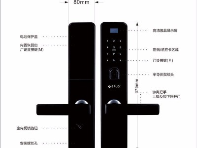 爱而福德指纹锁E10系列