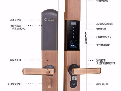 爱而福德指纹锁8038