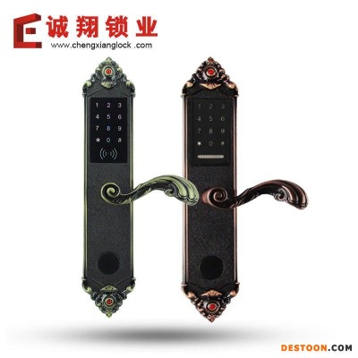 深圳诚翔锁业8035通通锁招商 智能防盗密码锁电子密码锁一件贴牌 全自动家用智能锁指纹锁密码锁电子锁物联锁家