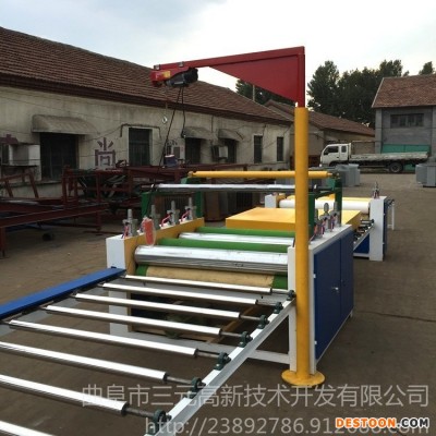 自动贴纸机 pvc发泡板贴纸机, 三元 全自动贴纸机操作简单，成品合格率高