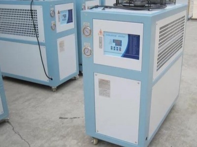 长期供应复合机冷却机,复合机冷却设备,10HP覆膜机专用冰水机组,冷冻机组