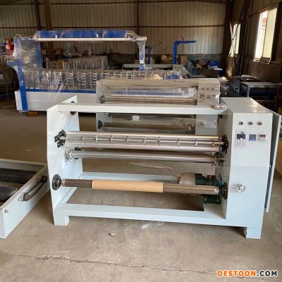 金伟机械 塑料软包装分切机 分切复卷机 JW-1320网格布分切机