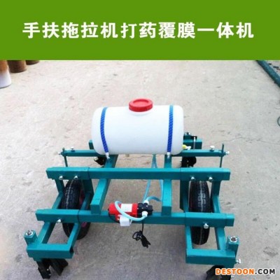 农用起垄覆膜机平原丘陵种植起垄覆膜机 双行四轮带动起垄覆膜机单行薯类花生起垄覆膜机双行牵引式喷药覆膜机