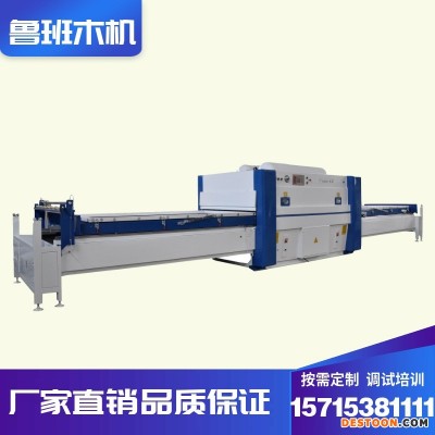 真空覆膜机 高光pvc膜专用覆膜机 触摸屏全自动双工位吸塑机 泰安鲁班真空覆膜机厂家