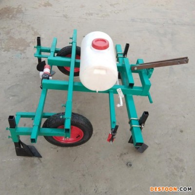 多功能喷药覆膜机 覆膜机工作视频 土豆花生覆膜机