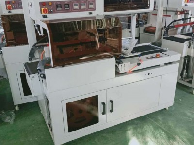 BF450热收缩包装机 全自动纸箱塑封机 L型电子元件覆膜机