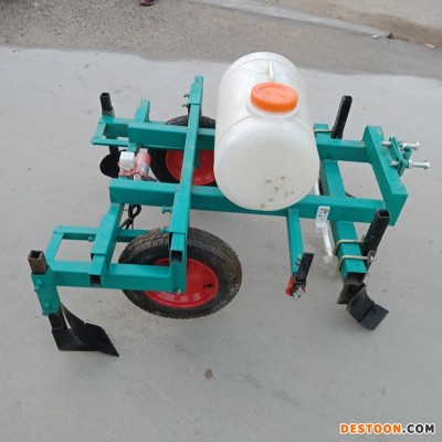 四轮带覆膜机 打药覆膜机 清远市 起垄覆膜机