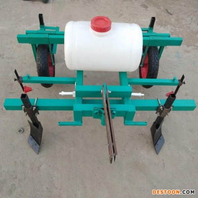 覆膜机 新型喷药盖膜机 烟田种植喷药覆膜机  富霖机械 型号齐全