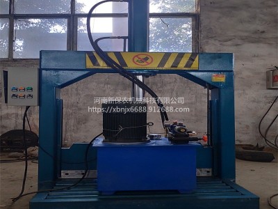 800型立式液压橡胶分切机厂家价格 塑料卷纸筒切断机 供应切胶机