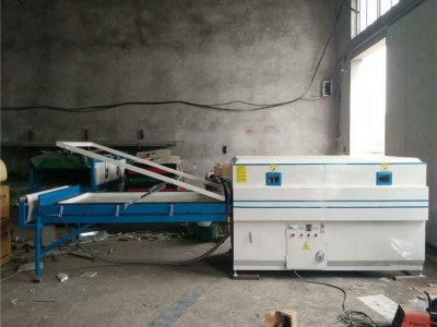 迅雕供应 木工真空吸塑机 木门全自动覆膜机 板式家具全自动覆膜机 速度快 效率高