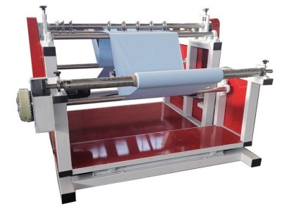 红润机械制造多功能熔喷布分切复卷机 无纺布口罩分切机 JC1800型玻璃纤维分条复卷机