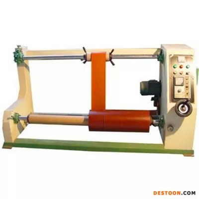 金伟供应多刀pet膜分切机 实木皮复卷分条机 pvc膜木线条多刀复卷机