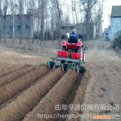 地瓜覆膜机 亨通旋耕起垄施肥覆膜机 滴管喷药盖膜机亨通