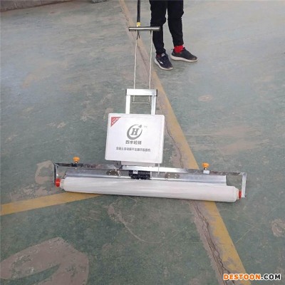 亚汇 0.8-1.5米型振平覆膜一体机 去脚印盖薄膜覆膜机 混凝土电动水泥去脚印覆膜机
