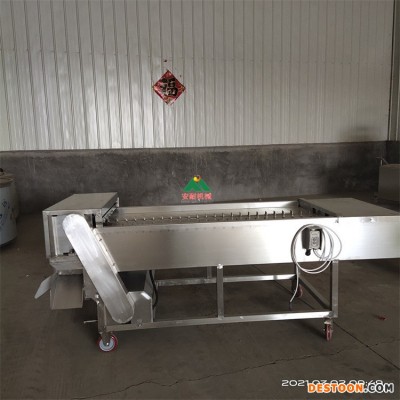 多台现货 速冻刀鱼切段机 不锈钢切段设备 鱼类分段机 鲅鱼块分切机 安耐