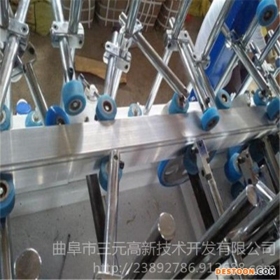 SYBF-300型移门型材包覆机木塑包覆机木线条包覆机波浪板包覆机