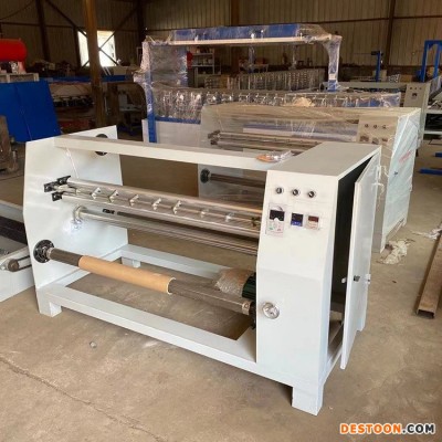 山东金伟生产 皮革塑料自动分切机 JW-1350PET薄膜分切机