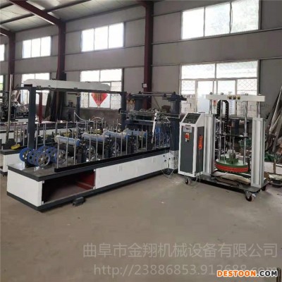 包覆机生产厂家 二手线条包覆机 金翔 全自动PUR热熔胶包覆机