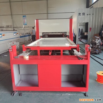 批量生产凹凸板材真空覆膜机 亚克力PVC膜吸塑机 软包硬包真空覆膜机