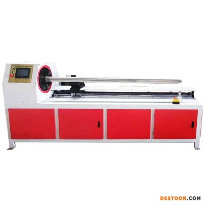 切纸管机 全国直销鼎顺110型数控数控纸管分切机切纸管PVC管小型设备