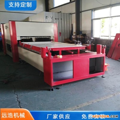 远浩 音箱工艺门真空覆膜机 双齿条自动行走行仓 免漆门板吸塑覆膜机