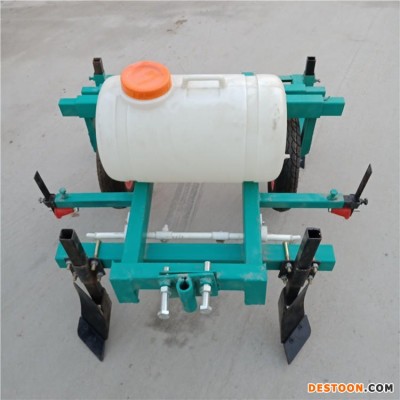 手扶小型覆膜机 拖拉机喷药覆膜机 汇林 马铃薯地膜机
