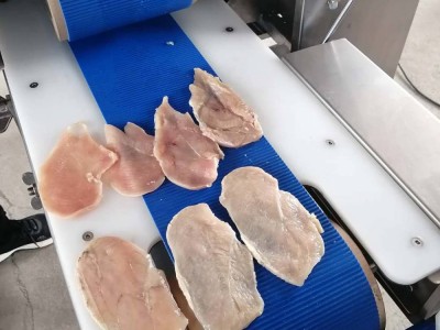 鱼肉牛肉分切机器 冻羊肉条切片切条流水线