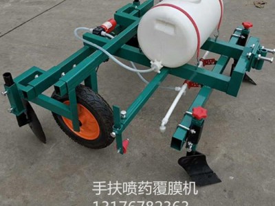直销花生大豆春季地膜机 西瓜种植地膜覆膜机 手扶拖拉机覆膜机价格