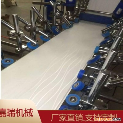 嘉瑞机械 竹木纤维护墙板包覆机  肤感木饰面板覆膜机