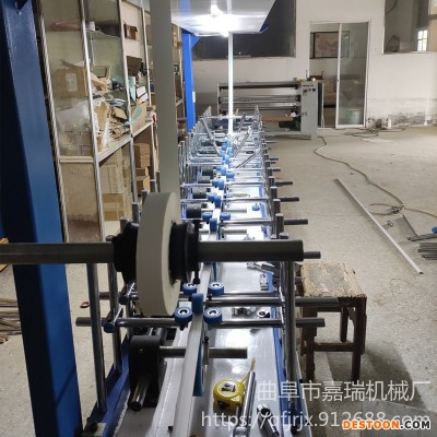 三胺纸线条包覆机 竹木纤维护墙板包覆机
