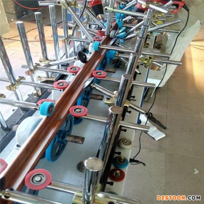异型踢脚线包覆机 木工机械全自动包覆机 金翔厂家批发