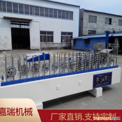 冷胶铝型材移门覆膜机 碳纤维集成墙板 1300型格栅板PUR包覆机