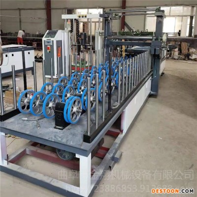 金翔1300护墙板包覆机现货直销 数控PUR热胶包覆机 罗马柱覆膜机