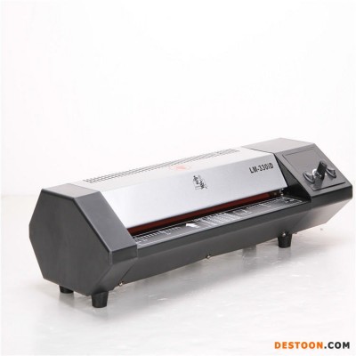 雷盛LM-330iD塑封机，相片照片过塑机，A3A4过胶机，雷盛LM-330iD冷裱覆膜机