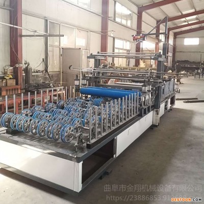 1200包覆机 免调试 集成墙板包覆机 金翔大量低价直销