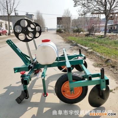 宇悦  厂家直销 手扶四轮带覆膜打药一体机 多功能新型全自动覆膜机YY-45