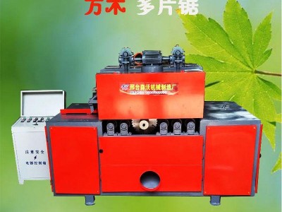 森沃机械直销10公分多片锯，方木多片锯 新型开方多片锯  原木开条据精密锯厂家