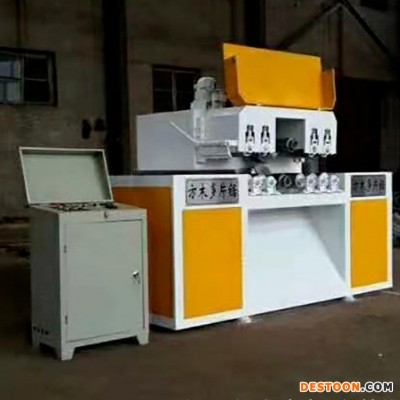 乐卓机械圆木多片锯 方木多片锯 方木推台锯 木工开料锯 木工台锯异形锯