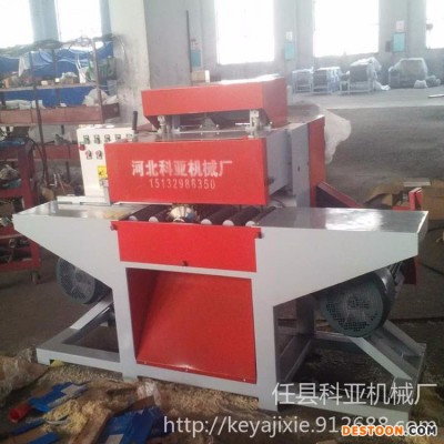 上下轴自动方木多片锯 木板开条锯 切口小速度快木工设备质量上乘科亚KY-310